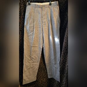 Gray Chinos Straight-Leg Pants